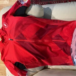 Castelli Red Cycling Jersey
